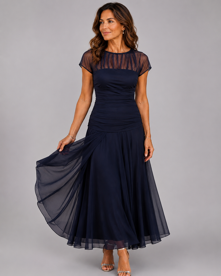 LORENZA | Chiffon Dress