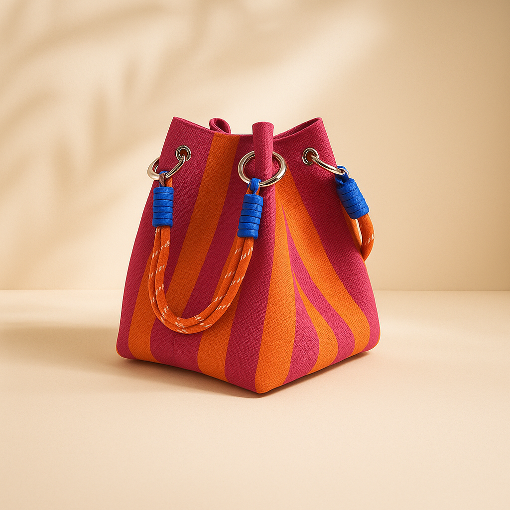 AVA | Textured Bucket Bag