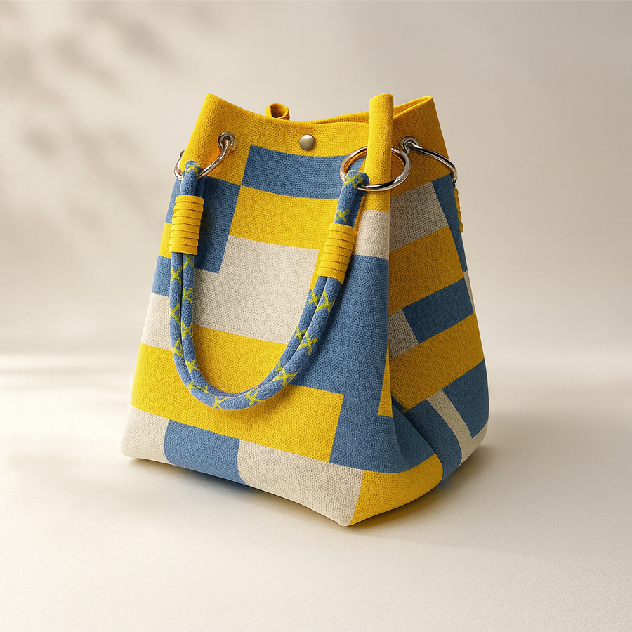 AVA | Textured Bucket Bag