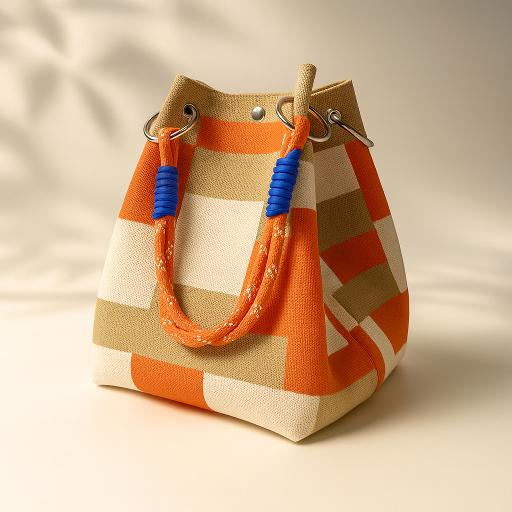 AVA | Textured Bucket Bag