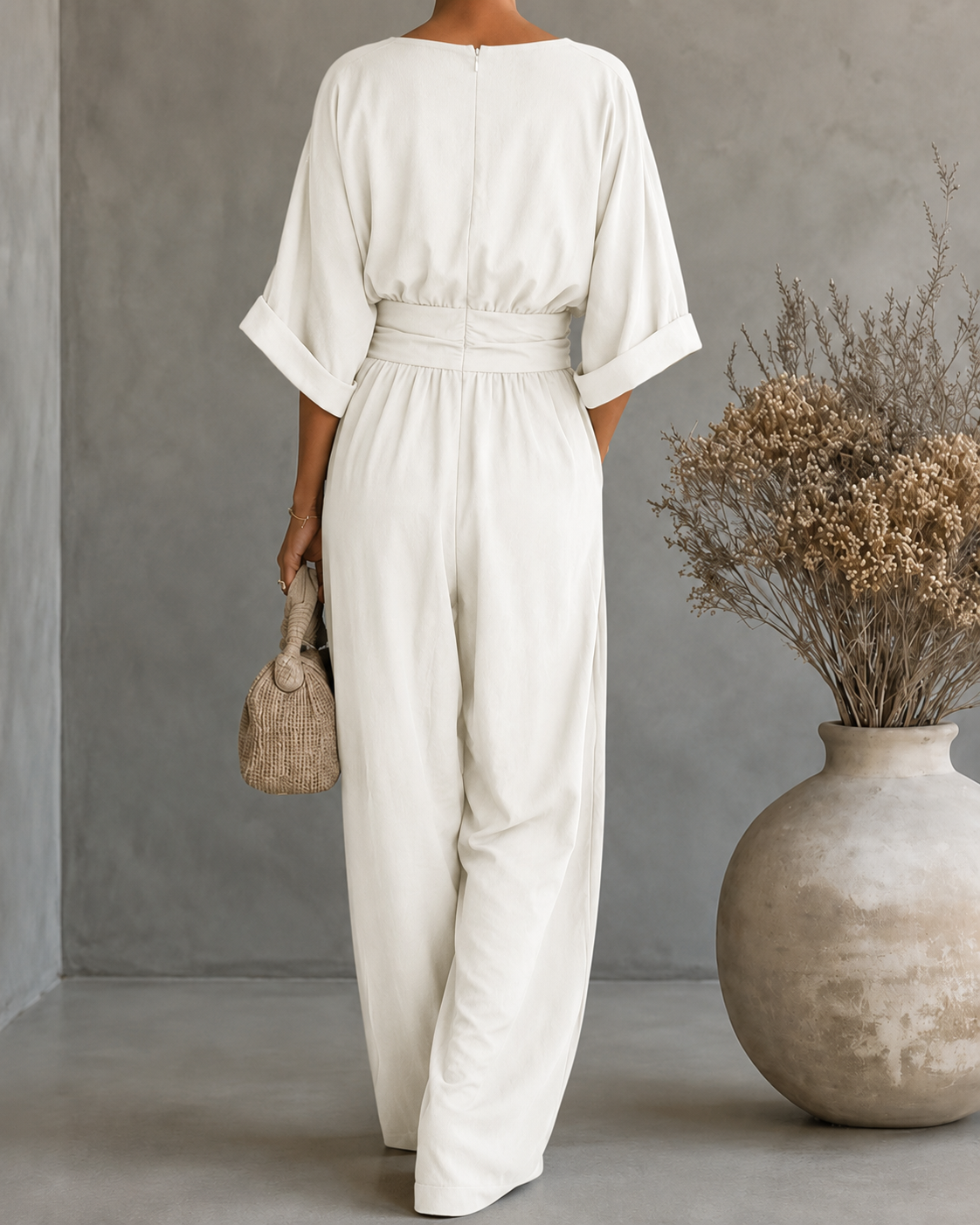 ÉLISE | Elegant Flowing Jumpsuit