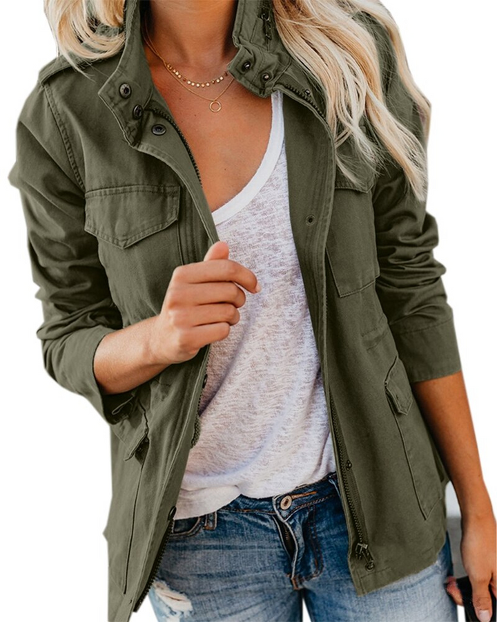 CLAIRE | Stylish Intermediate Jacket with Functional Pockets for Winter