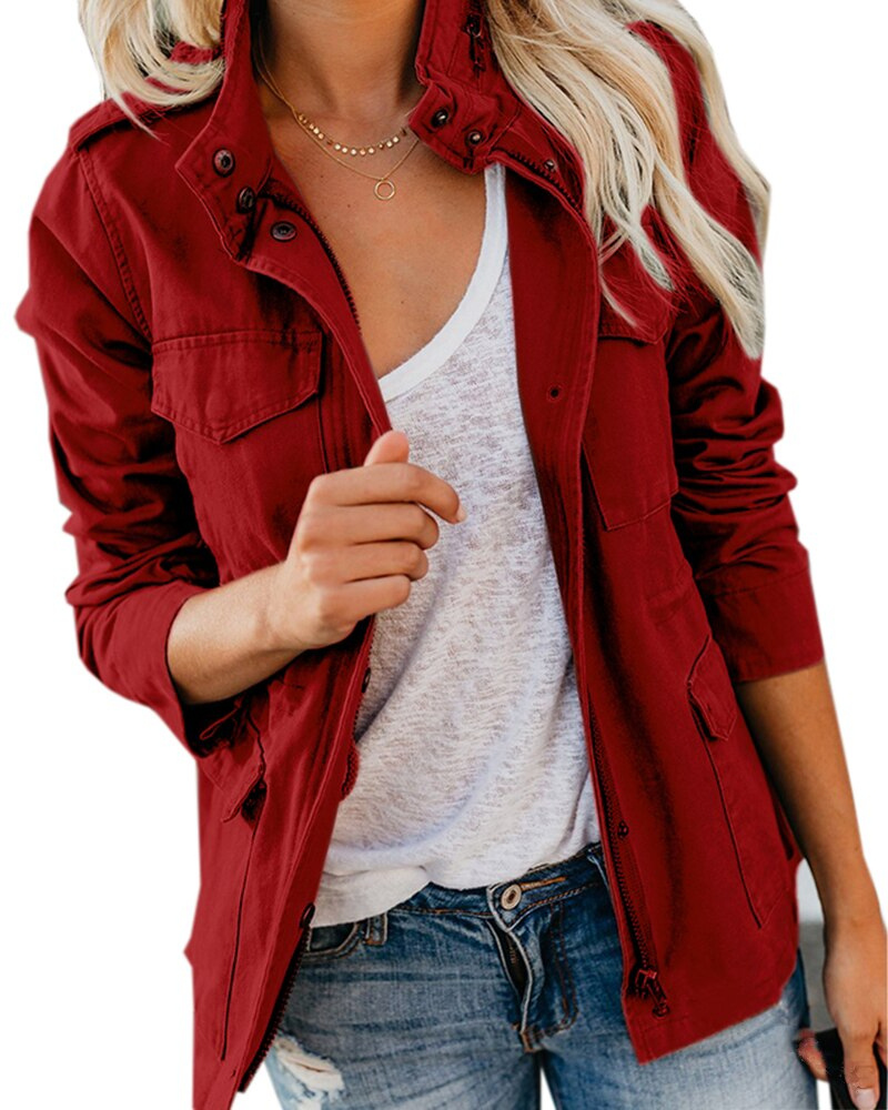 CLAIRE | Stylish Intermediate Jacket with Functional Pockets for Winter