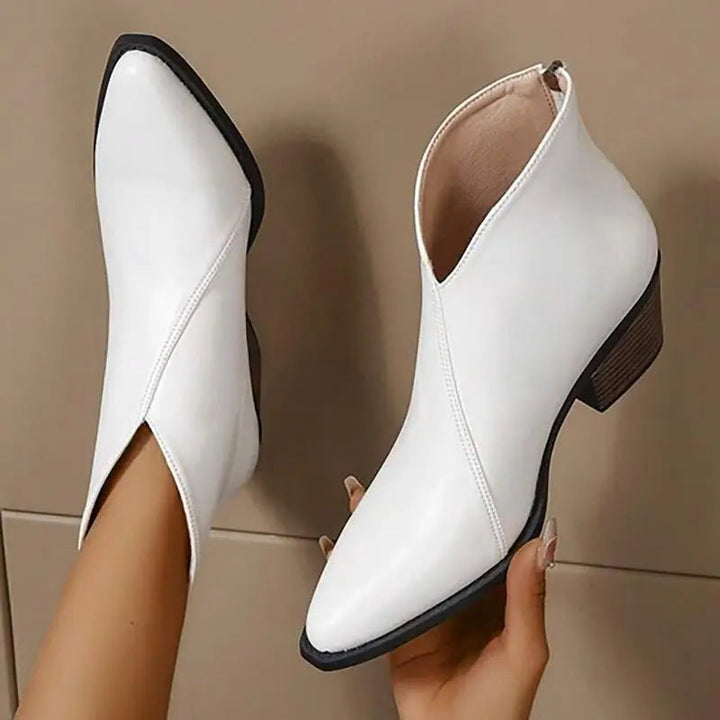EVELYN | Ankle Boots with Platform Heel