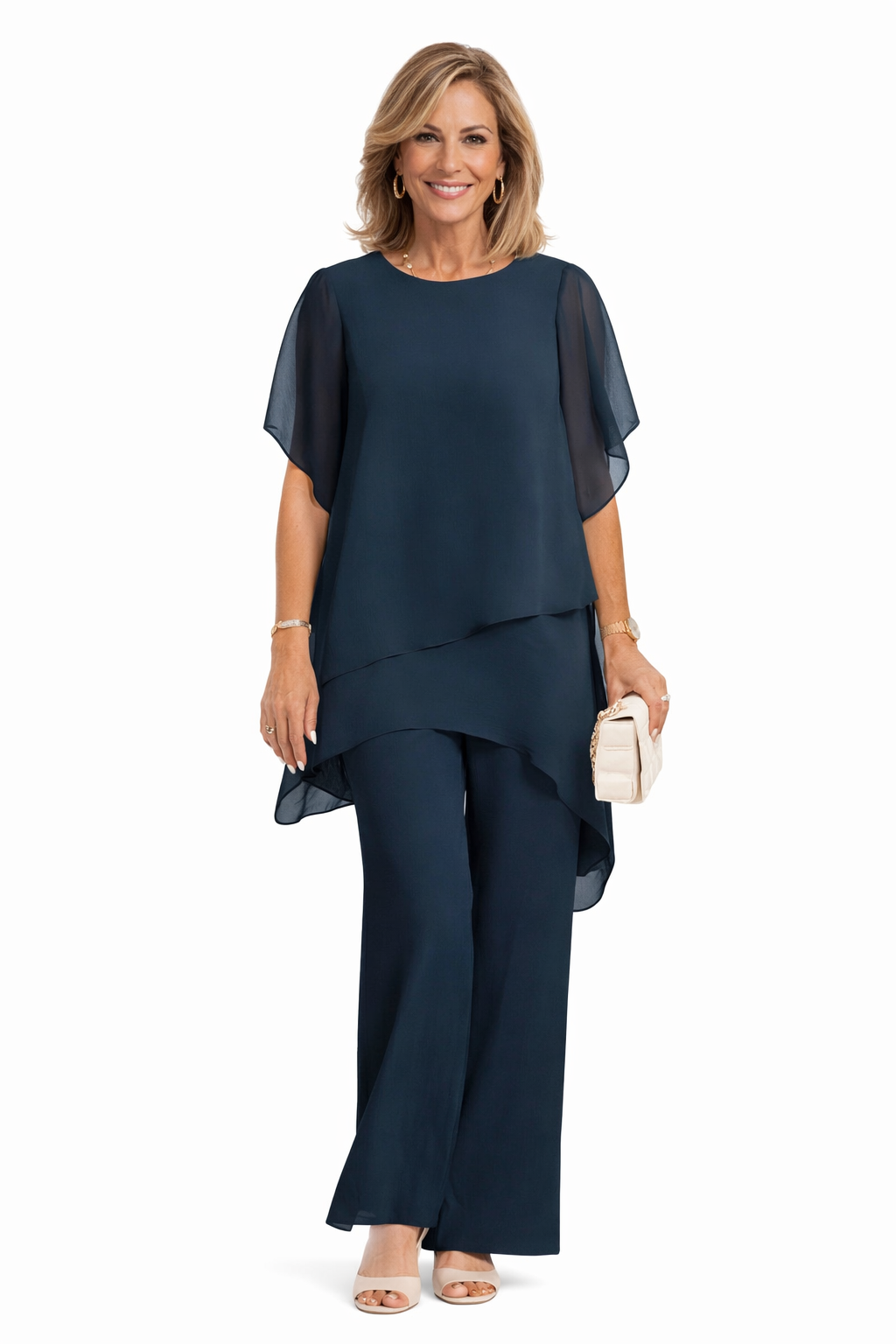 OLIVIA | Elegant Fluid Two-Piece Set