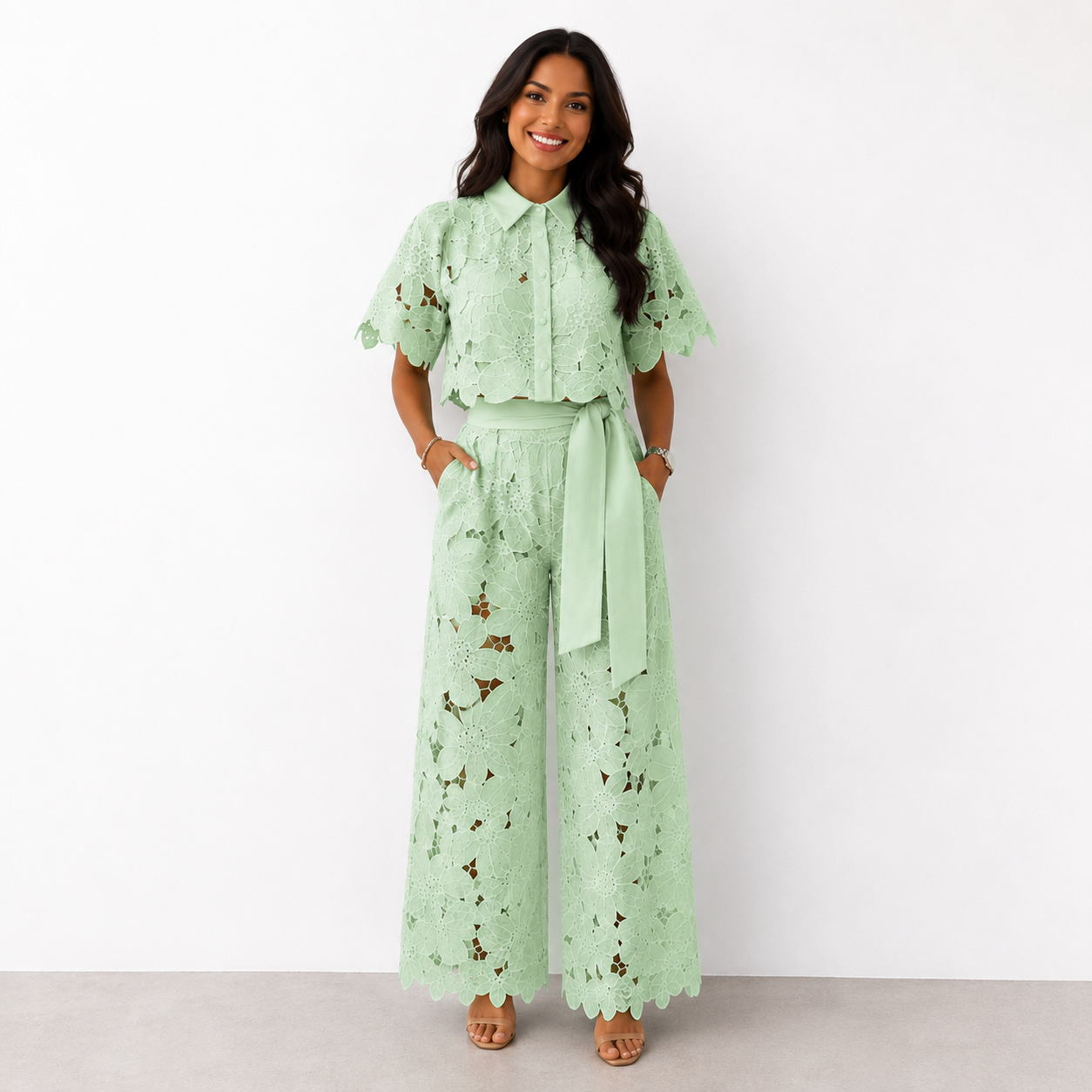 DIVINA | Airy Two-Piece Set