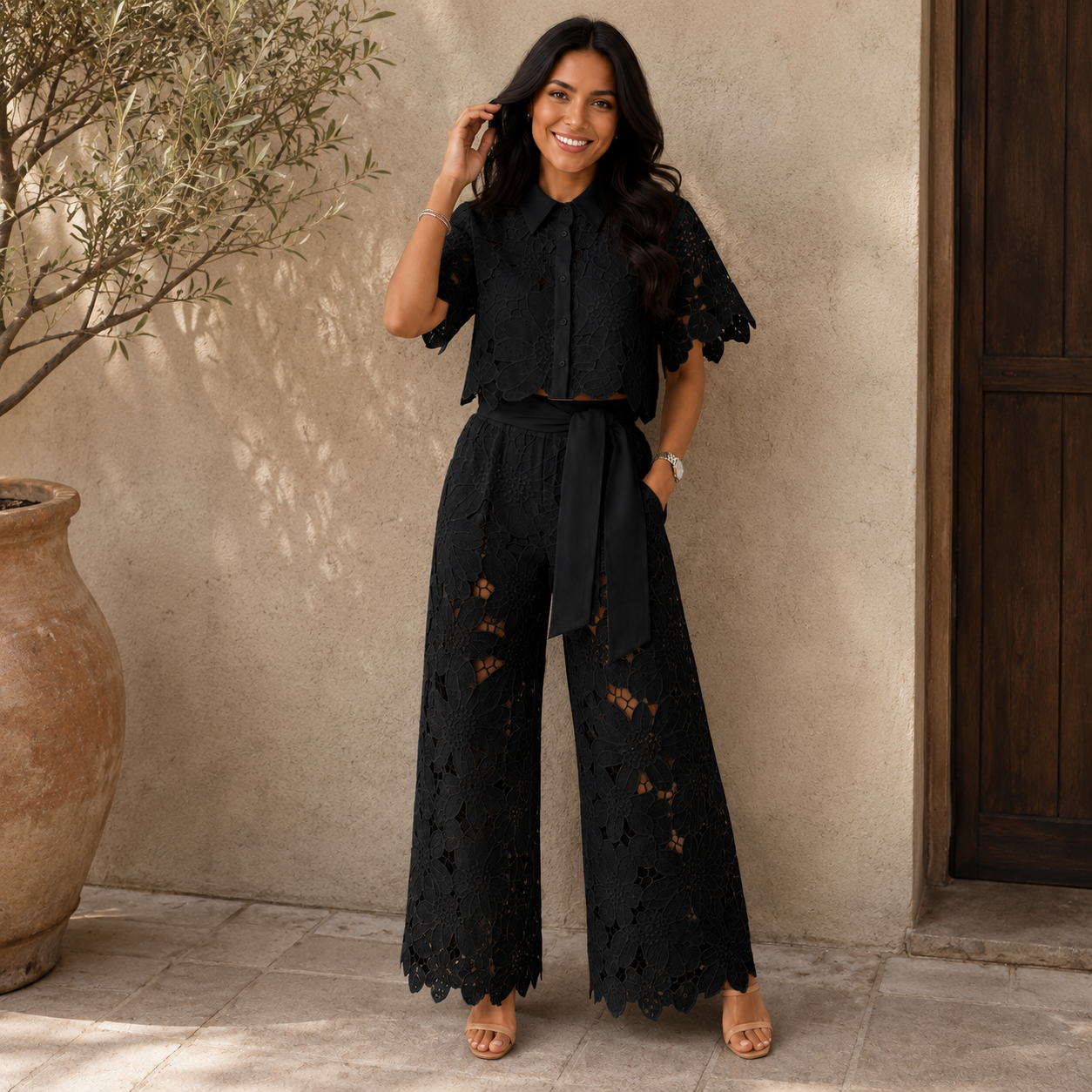 DIVINA | Airy Two-Piece Set