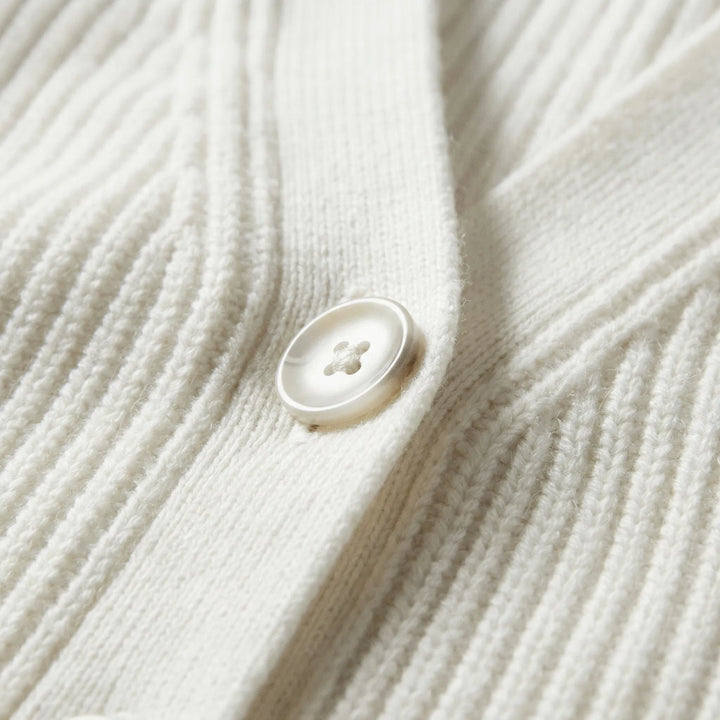 JAMILA | Oversized Ribbed Button-Front Cardigans
