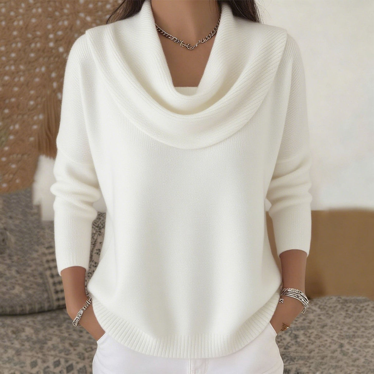 CASSIDY | Sweater with Collar