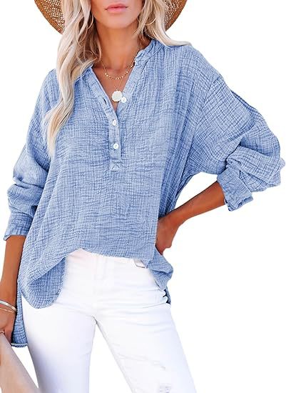 AYLA | Casual V-Neck Blouse