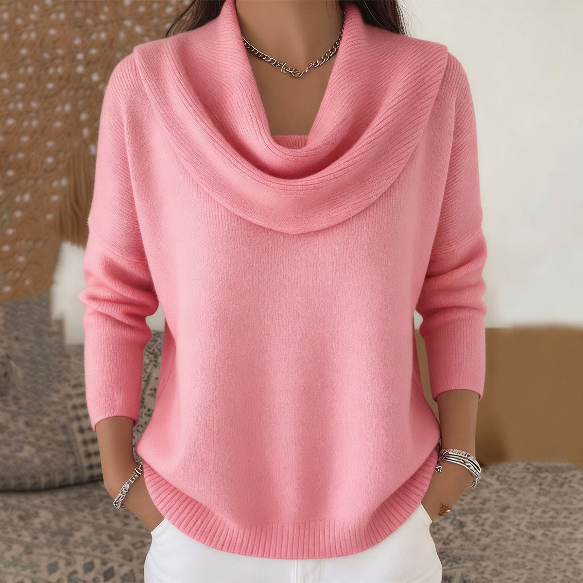 CASSIDY | Sweater with Collar