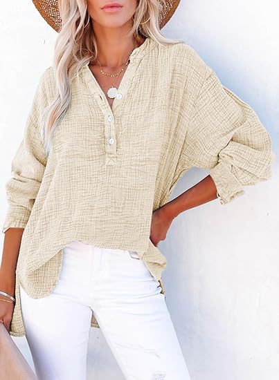 AYLA | Casual V-Neck Blouse