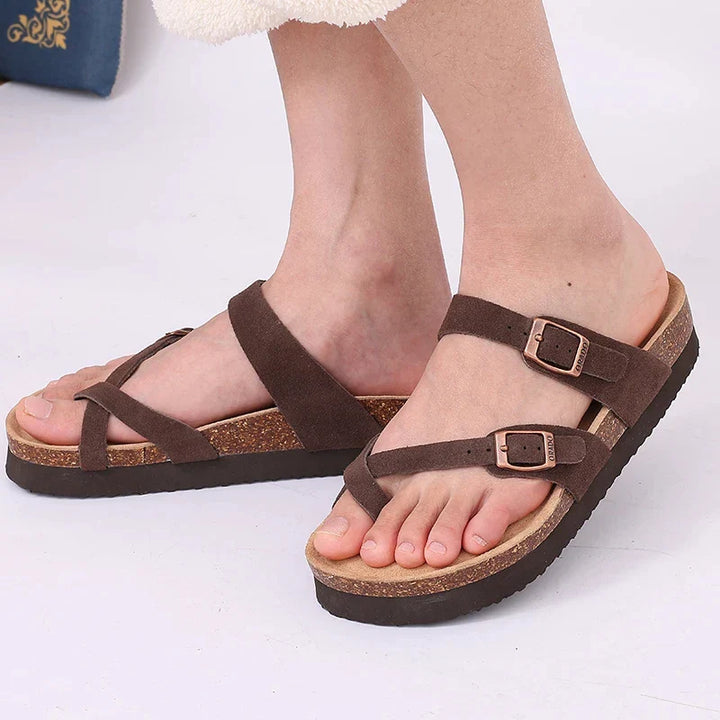 AMELY | Cork Sandals