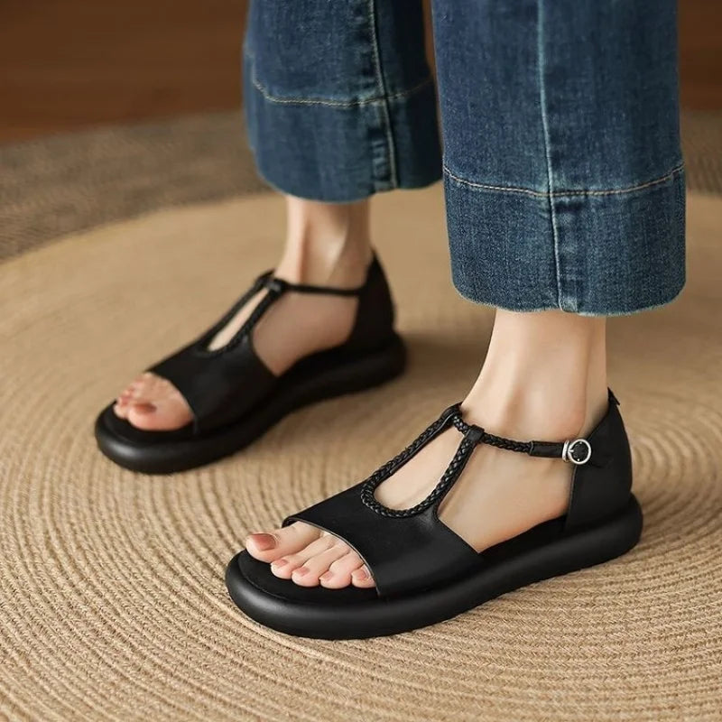 SIENNA | Braided Strap Sandals