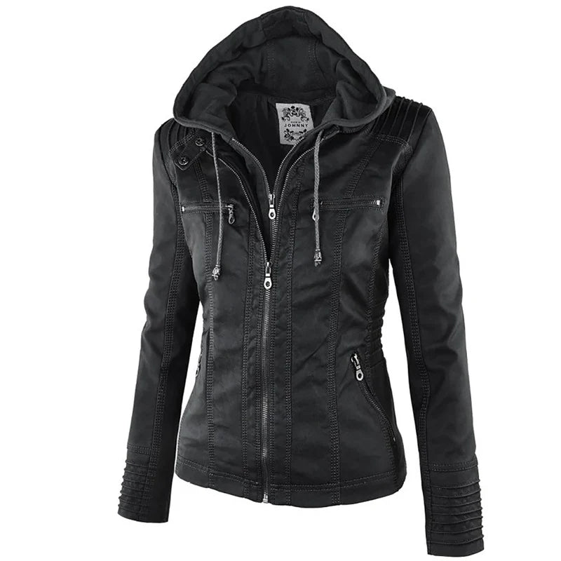 RHIAN | Women's Hooded Slim Fit Jacket