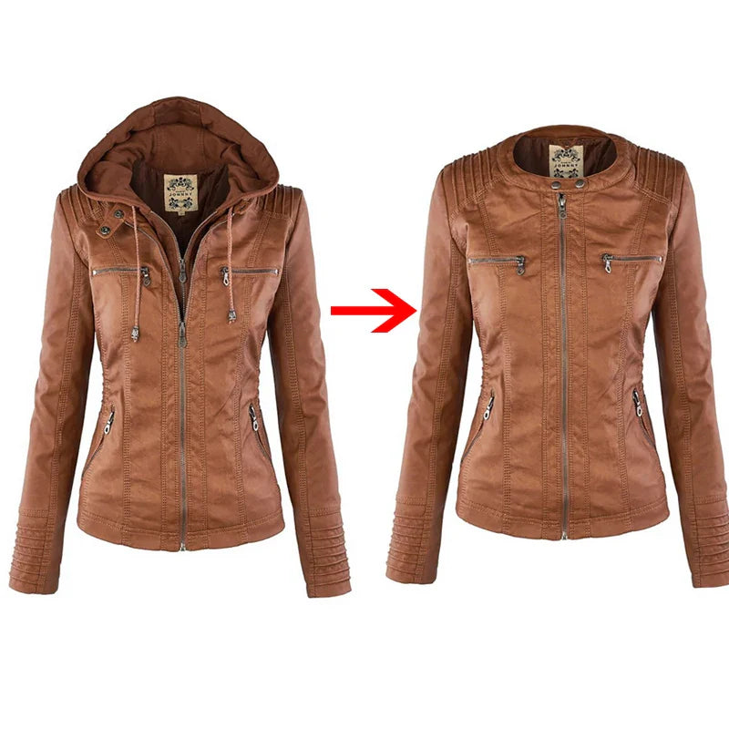 RHIAN | Women's Hooded Slim Fit Jacket