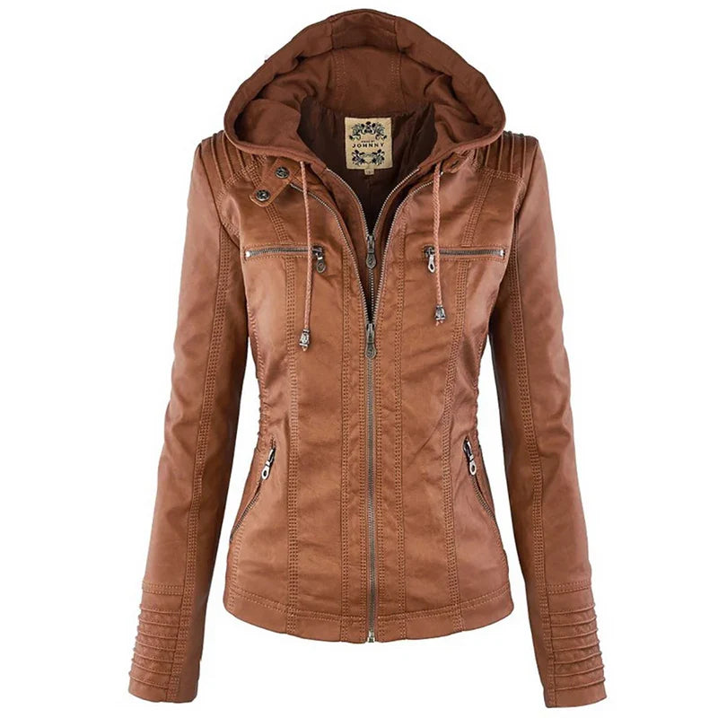 RHIAN | Women's Hooded Slim Fit Jacket