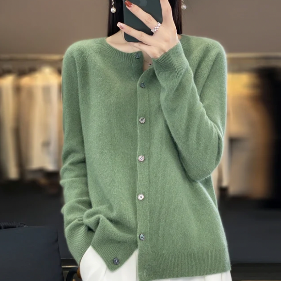 ELEANOR | Soft Button-Up Cardigan