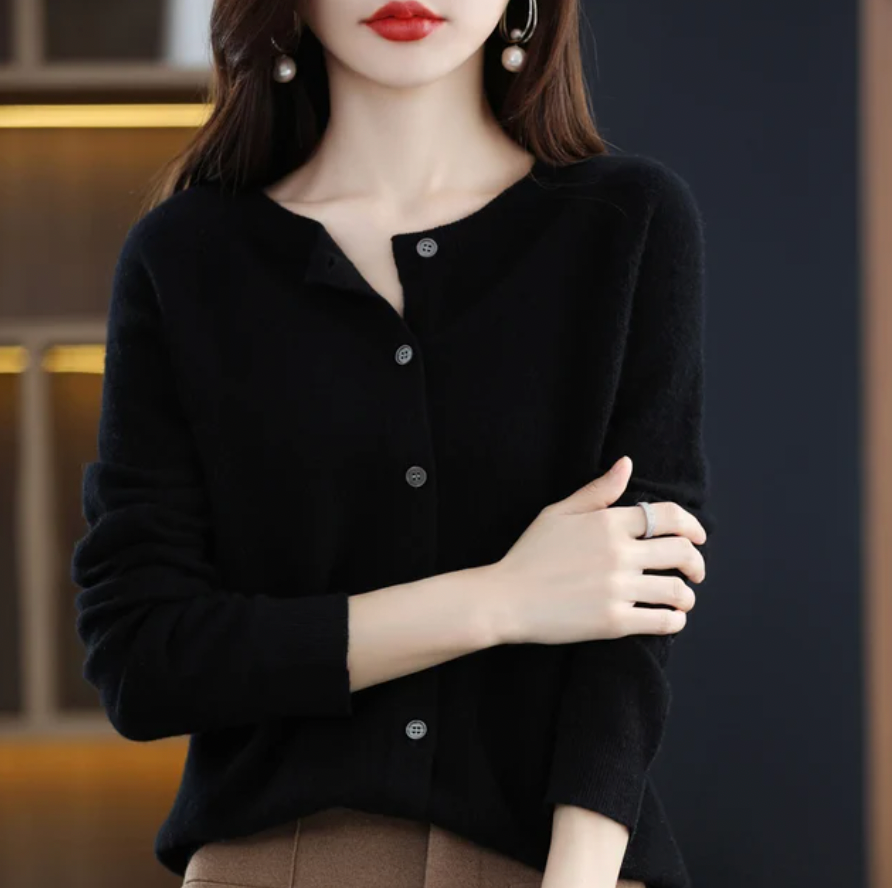 ELEANOR | Soft Button-Up Cardigan