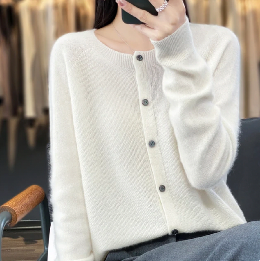 ELEANOR | Soft Button-Up Cardigan