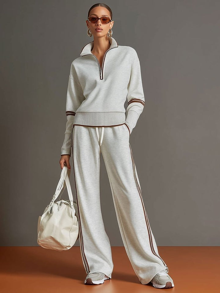 ZENIRA | Relaxed Fit Two-Piece Co-Ord Lounge Set