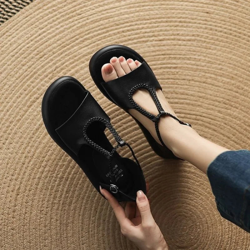 SIENNA | Braided Strap Sandals