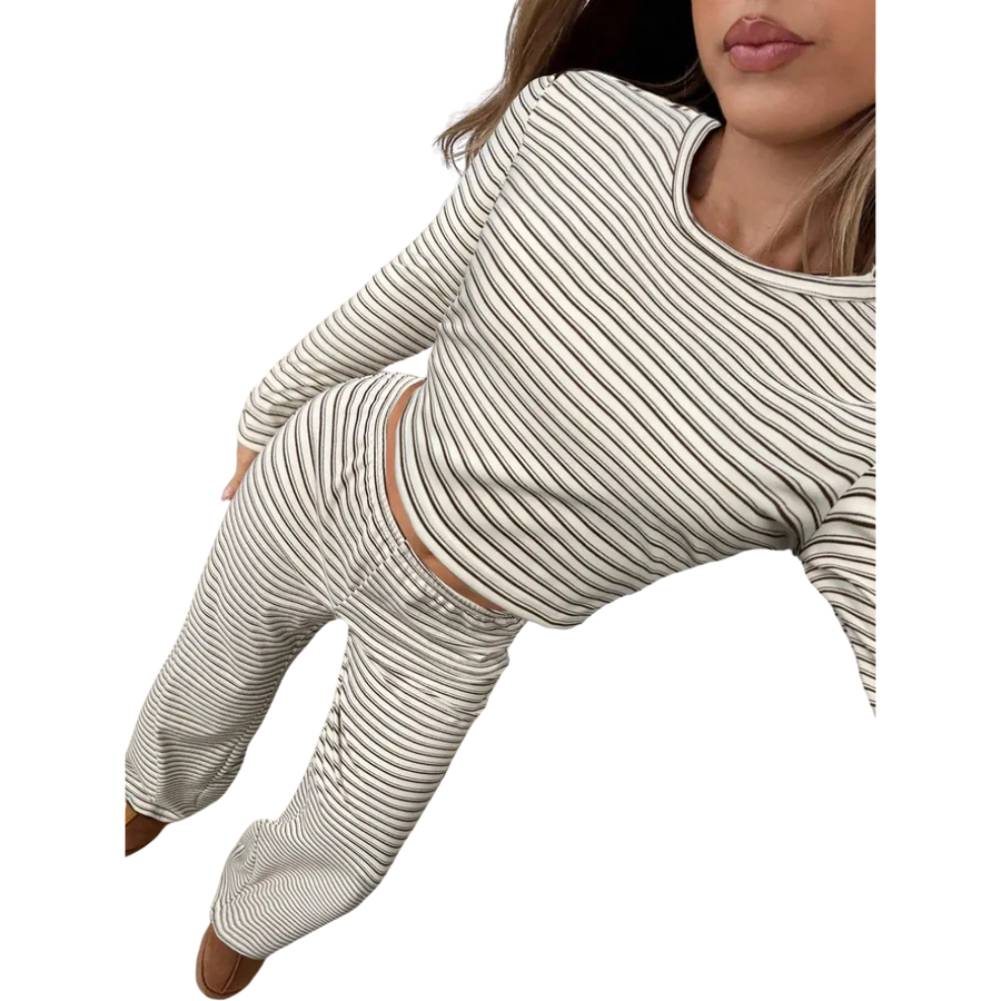 LOLA | Striped Loungewear Set