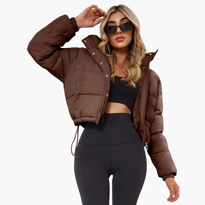 ARIELLA | Women's Short Jacket and Front Zipper