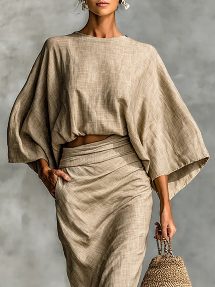 JULIA | Two-Piece Set with Skirt