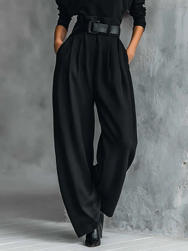 FIONA | Turtleneck Sweater and Straight-Leg Pants Set