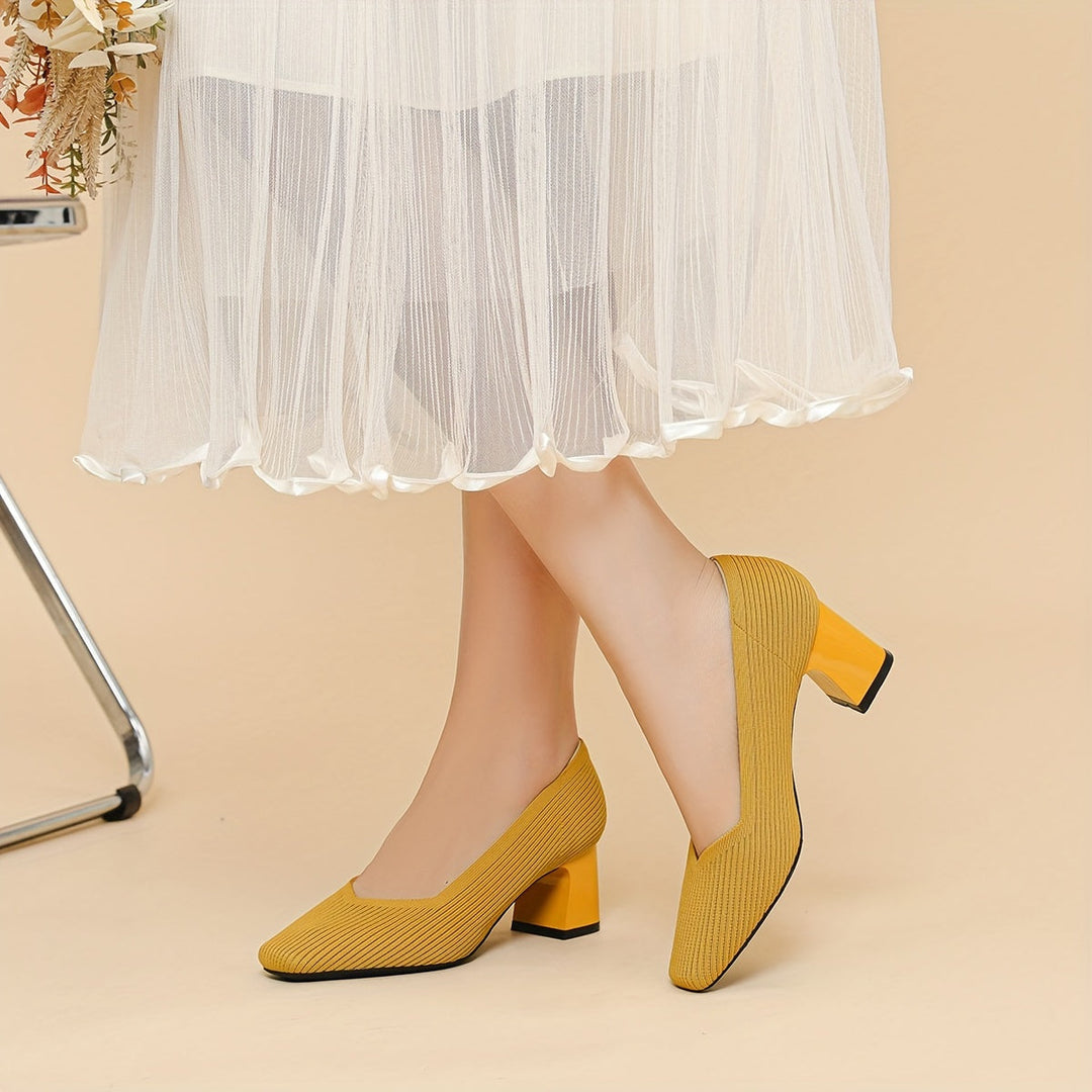 VALENTINA | Comfortable Stable Heels