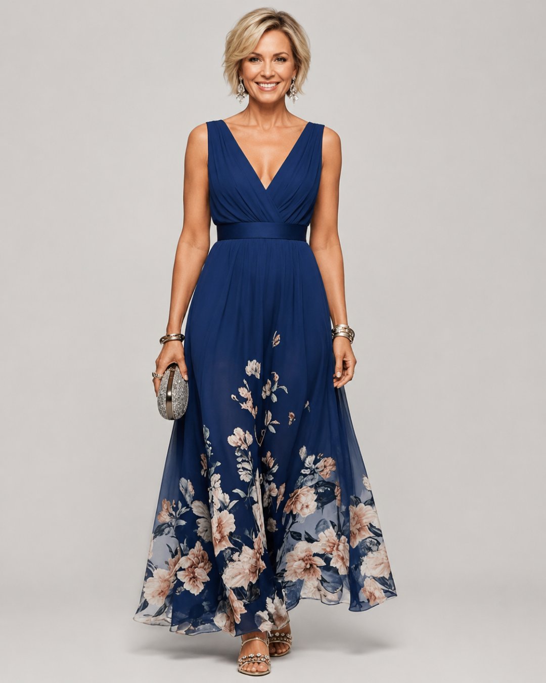 MICA | Sleeveless Cotton Maxi Dress