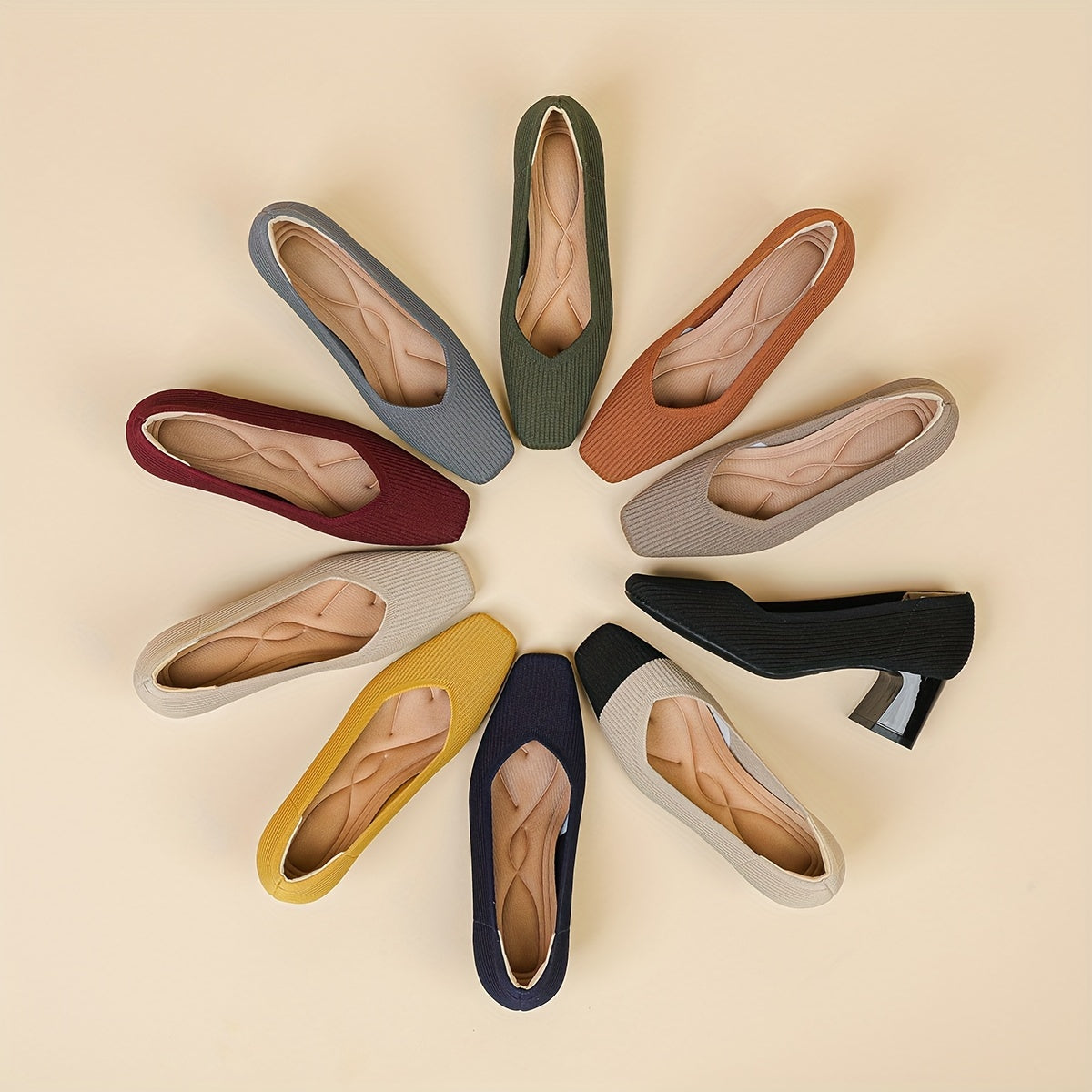VALENTINA | Comfortable Stable Heels