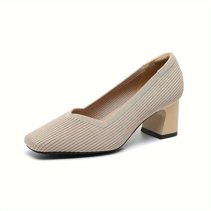 VALENTINA | Comfortable Stable Heels