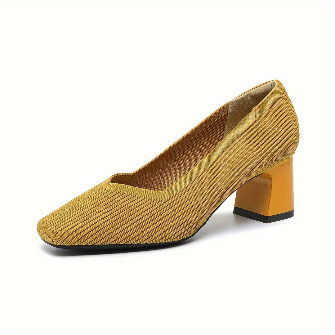 VALENTINA | Comfortable Stable Heels