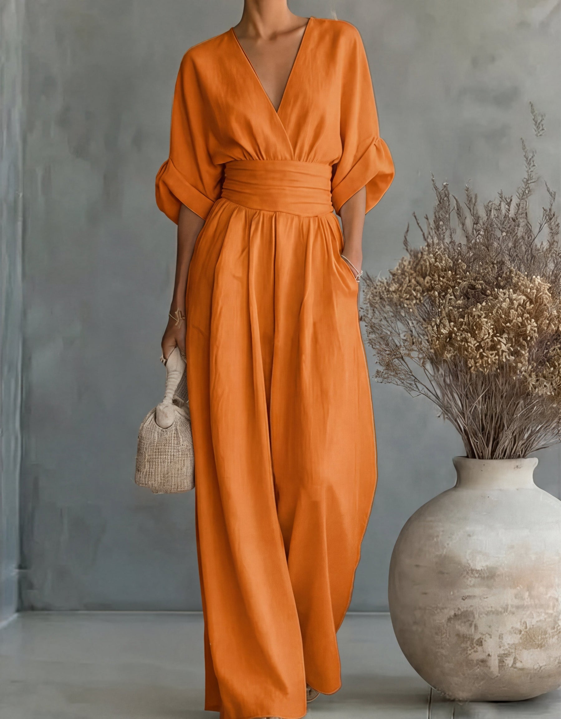 ÉLISE | Elegant Flowing Jumpsuit