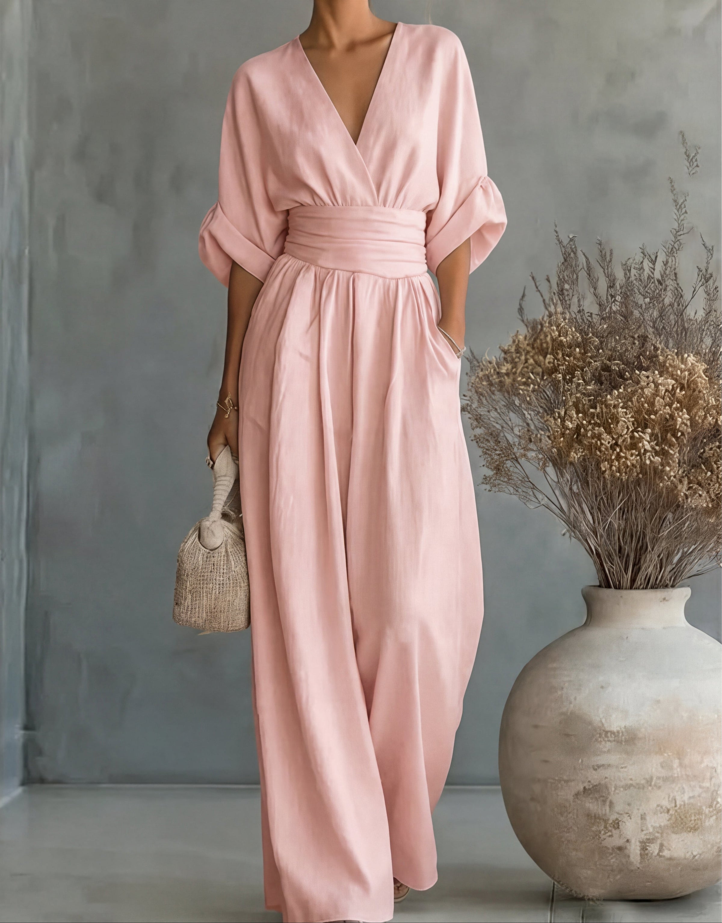 ÉLISE | Elegant Flowing Jumpsuit