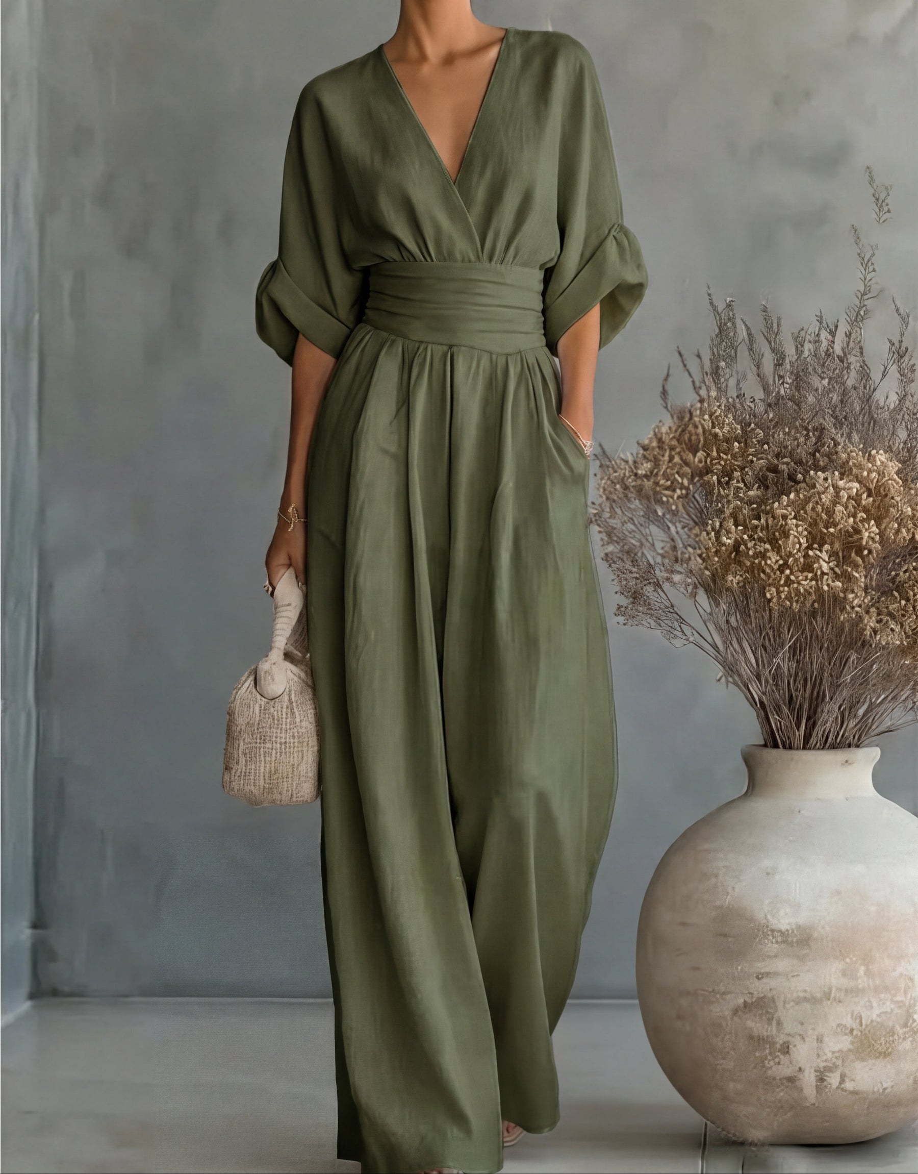 ÉLISE | Elegant Flowing Jumpsuit