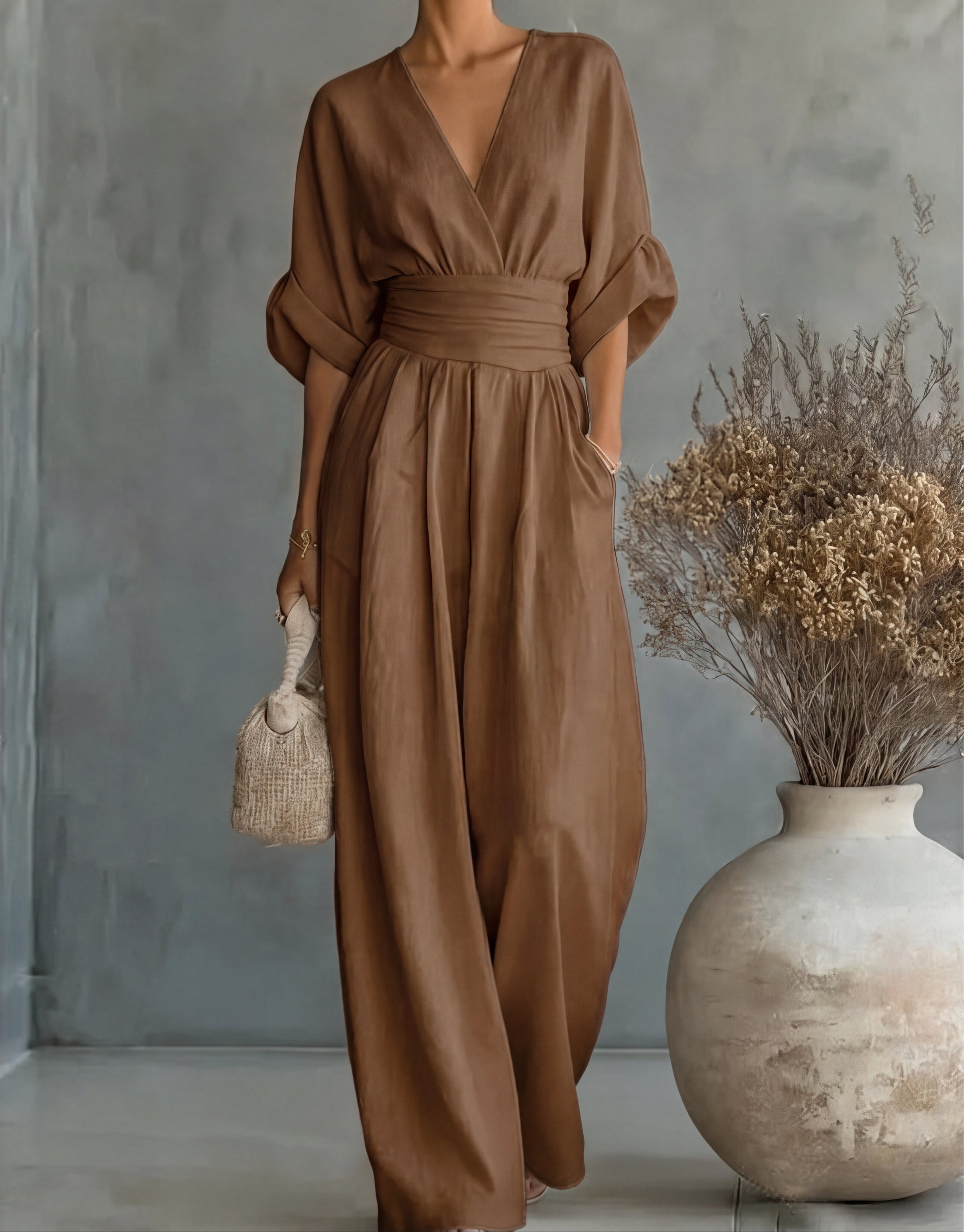 ÉLISE | Elegant Flowing Jumpsuit