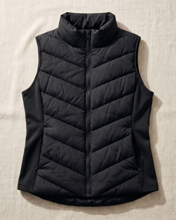 AVA | Chevron Quilted Vest
