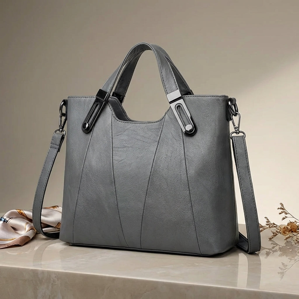 REMY | Paneled Tote Handbag