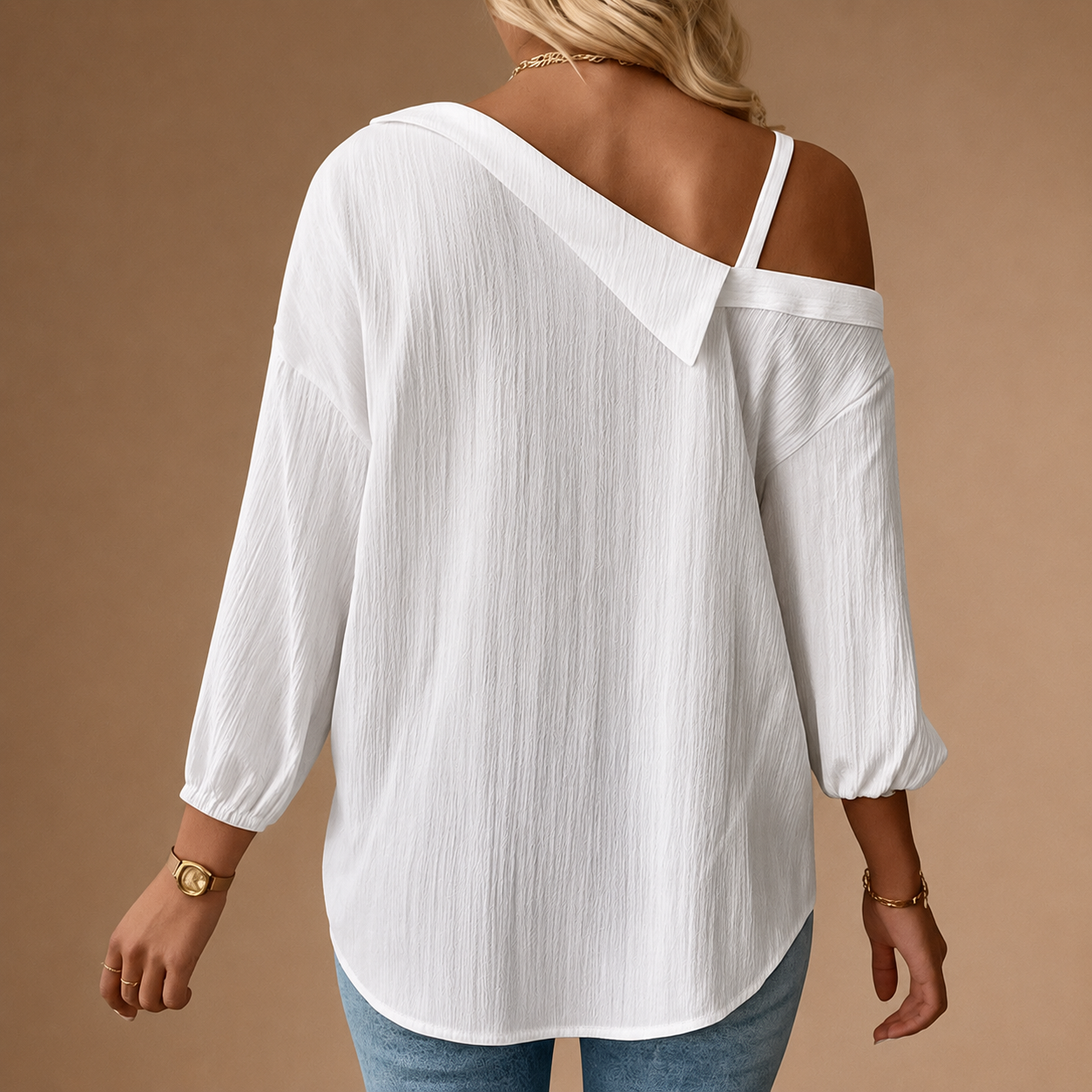 SHEENA | Off-Shoulder Shirt