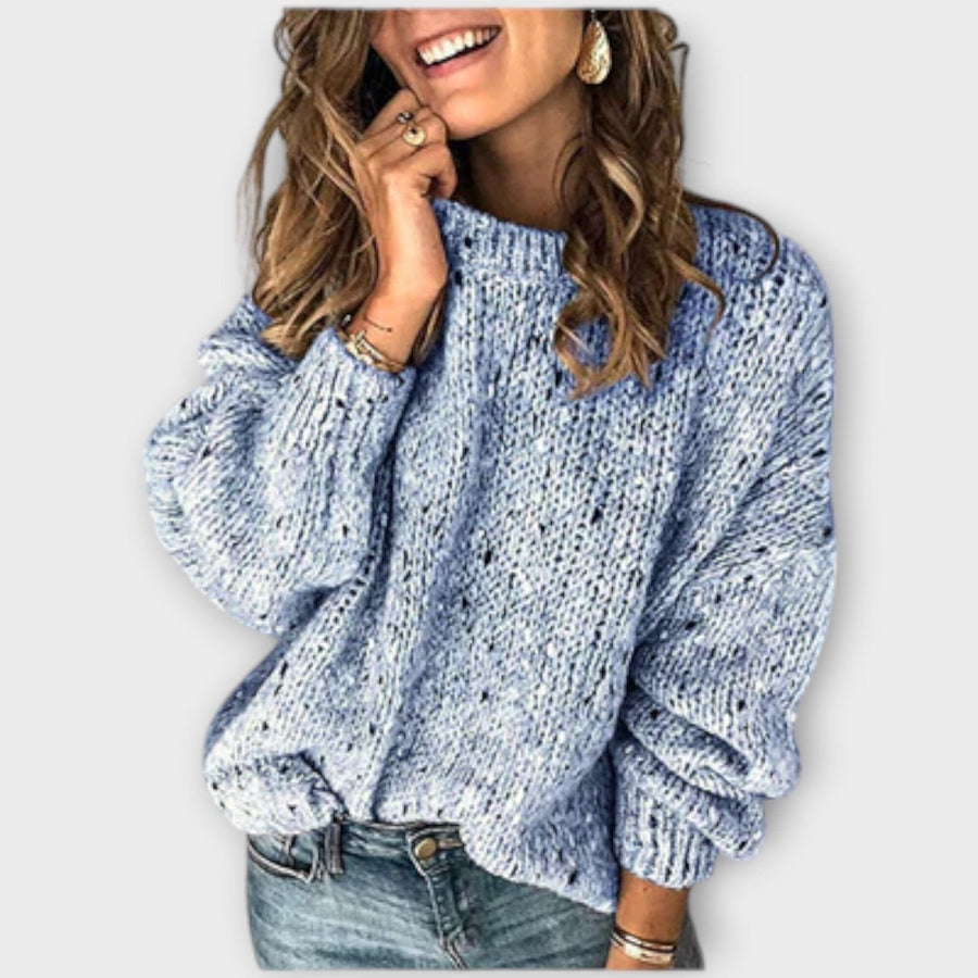 KRISSA | Cozy Retro Knit Sweater