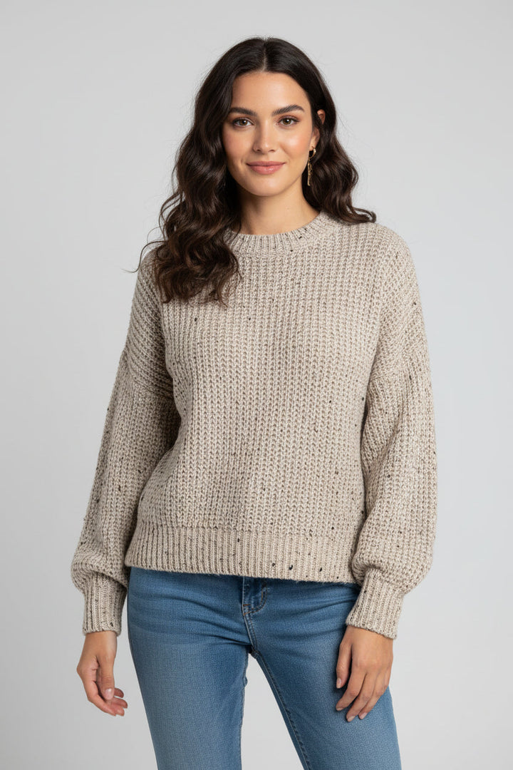 KRISSA | Cozy Retro Knit Sweater