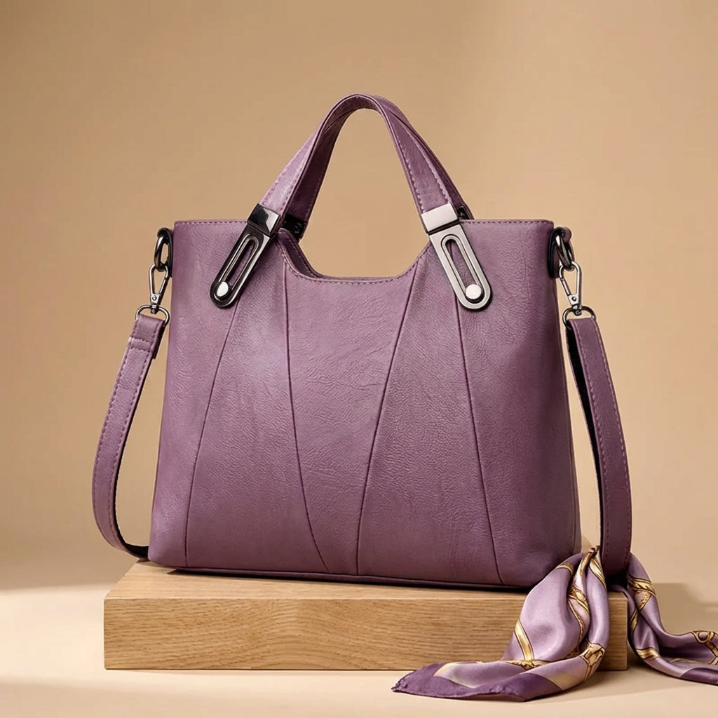 REMY | Paneled Tote Handbag