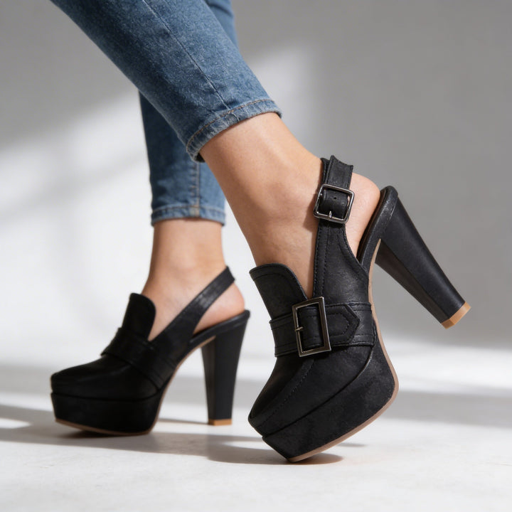 DIVA | Slingback Block Heels