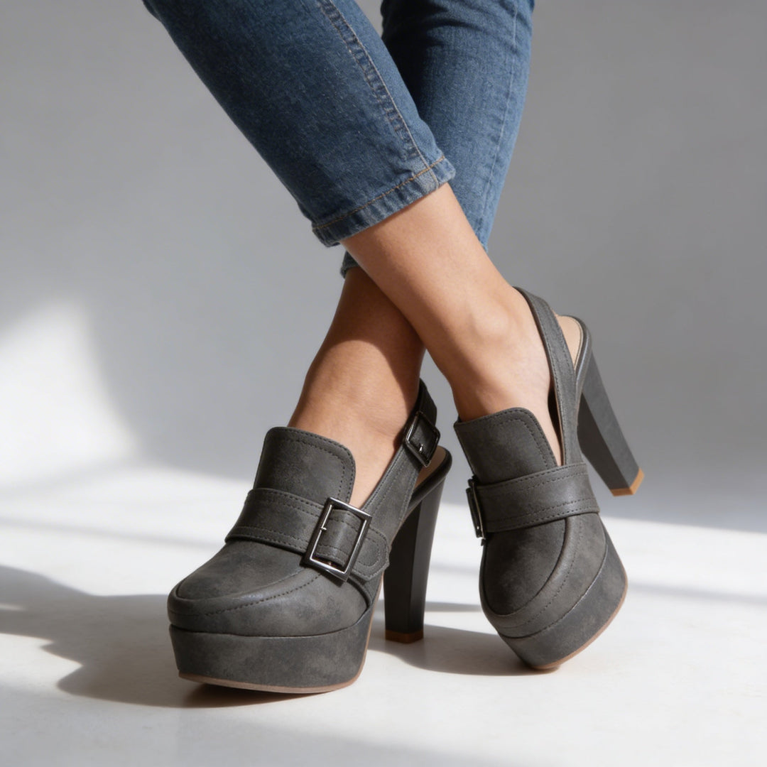 DIVA | Slingback Block Heels