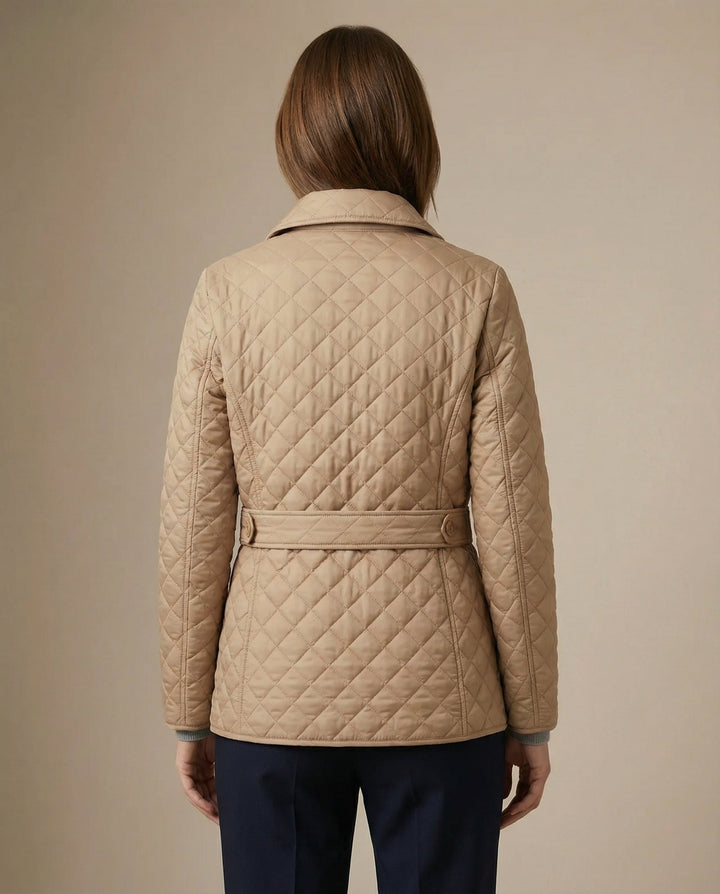 BIANCE | Quilted Button-Up Jacket