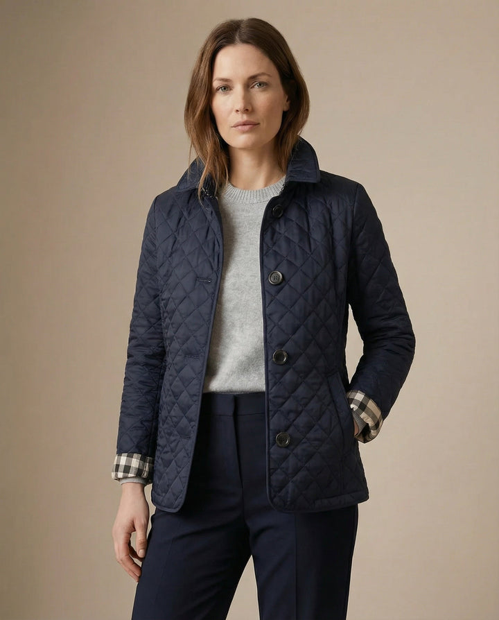 BIANCE | Quilted Button-Up Jacket