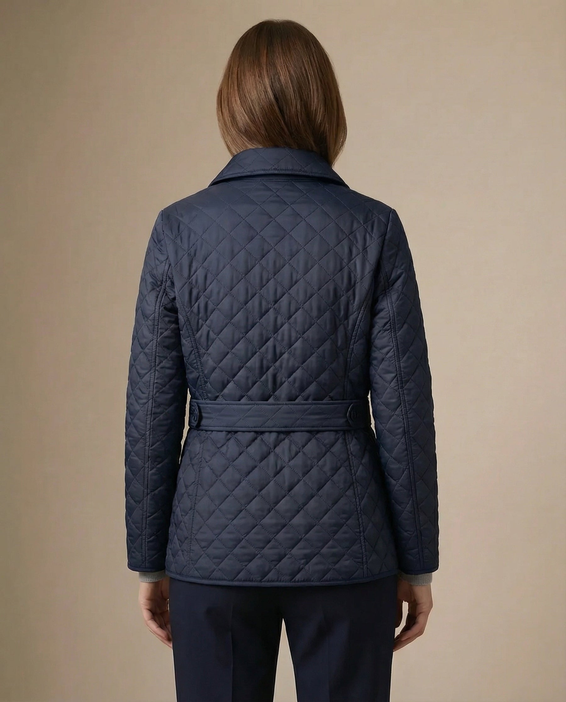 BIANCE | Quilted Button-Up Jacket